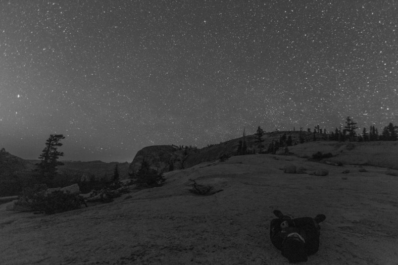 NIght sky, Yosemite, 15.0 sec @ f/4.0, ISO 12800