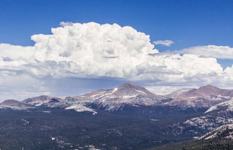 Ominous clouds over Mount Data