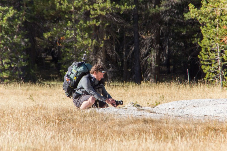 Giovanni practicing his craft