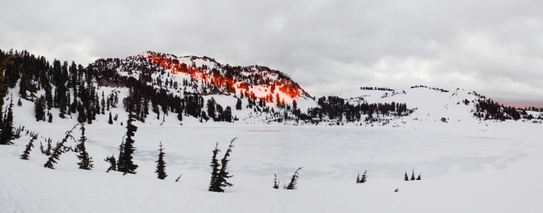 Sunset at Lake Helen