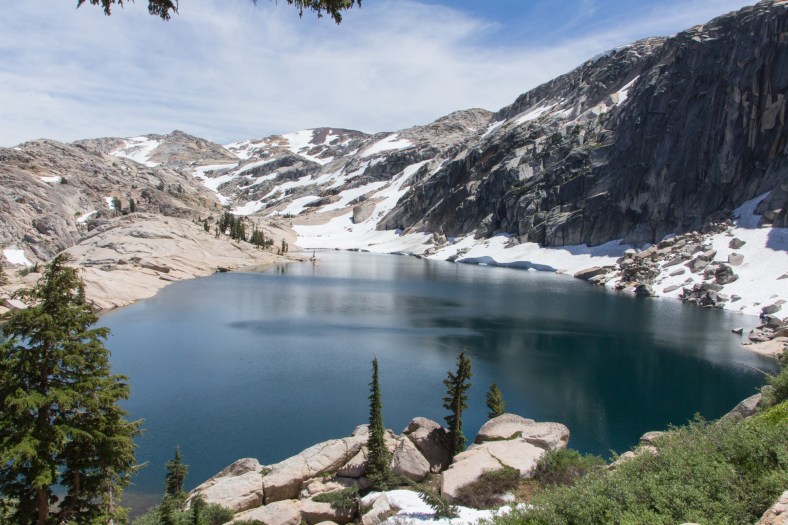 Another view of the middle of the Lewis Lakes