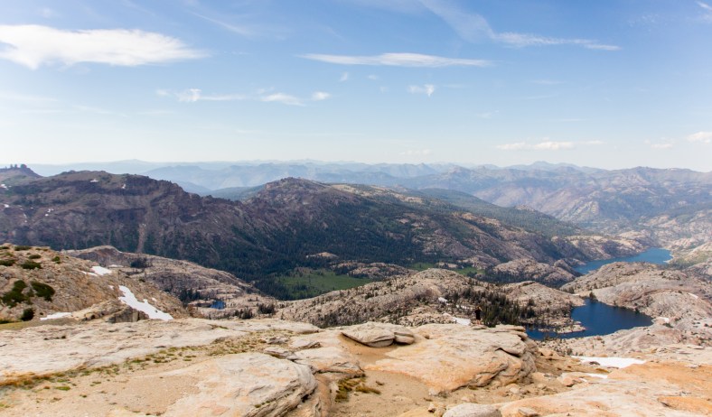 Relief Valley nestled between ridges