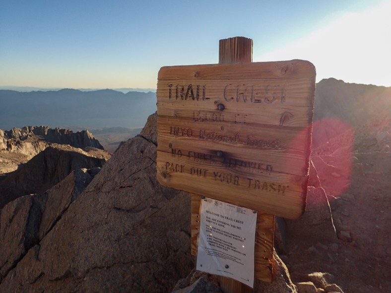 Trail Crest (13,600')