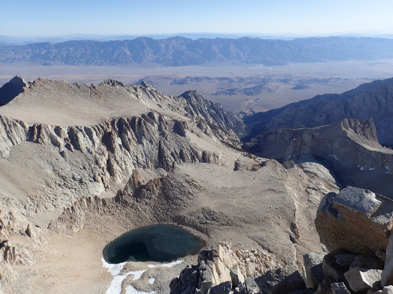 View across Owens Valley to the Inyo Mountains