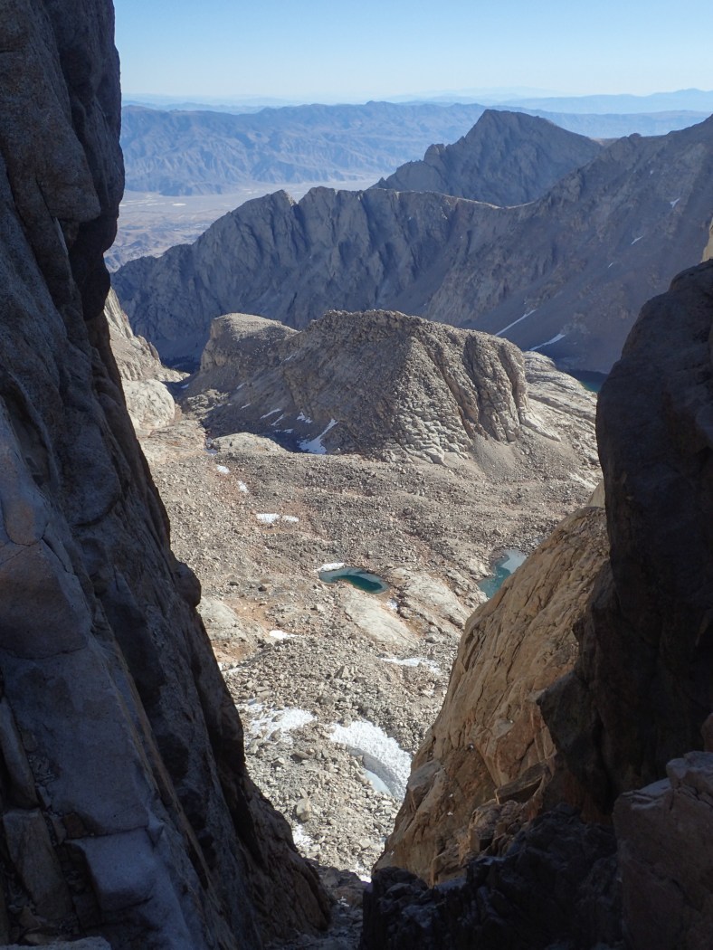 View through one of the many windows along the trail, Wotans Throne