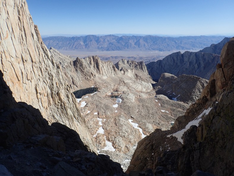 View through one of the many windows along the trail