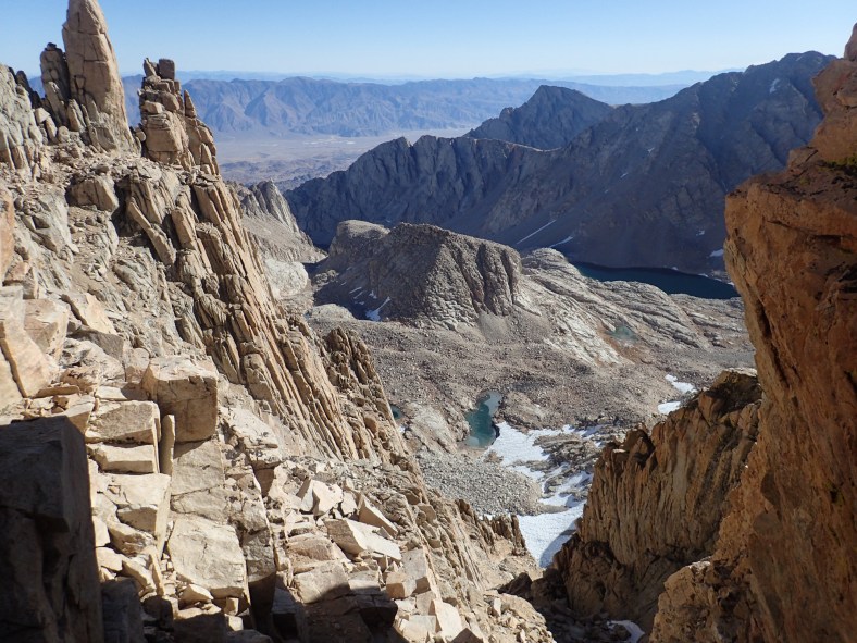 View through one of the many windows along the trail